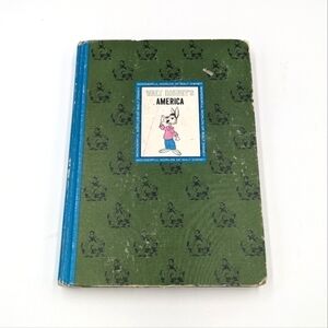 Vintage Walt Disney's America Hardback Book 1965